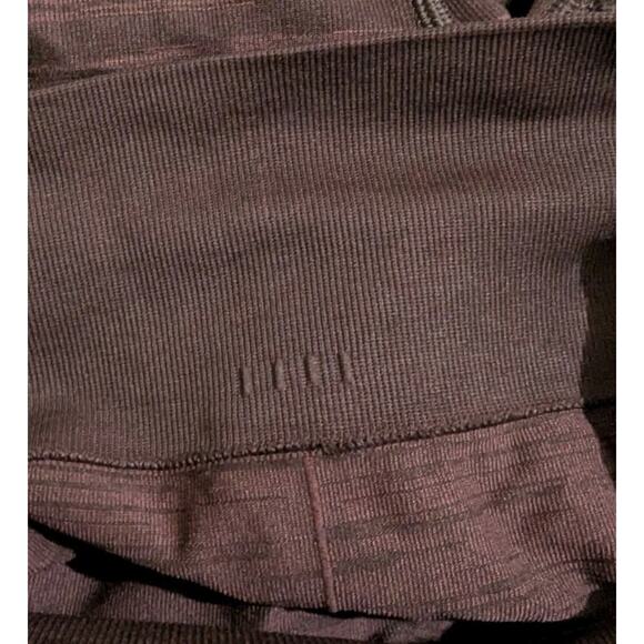 Gymshark Adapt Marl Brown Cherry Seamless Leggings Women's Z - Picture 3 of 4